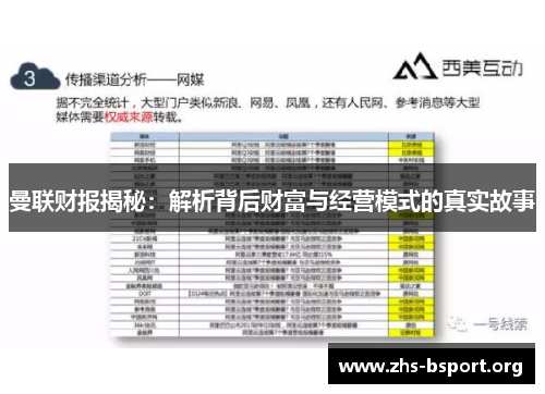 曼联财报揭秘：解析背后财富与经营模式的真实故事